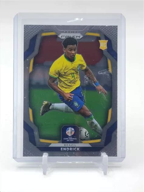 ENDRICK 2024 PANINI Prizm Conmebol Copa America Rookie Rc Q1792 EUR 0