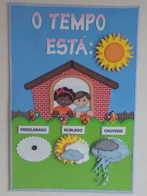 Painel Como Esta O Tempo Hoje Em Eva Para Sala De Aula Compre