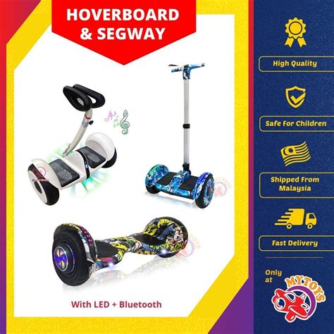 Hoverboard Segway 65 8 10 Wheels With Bluetooth And Led Self