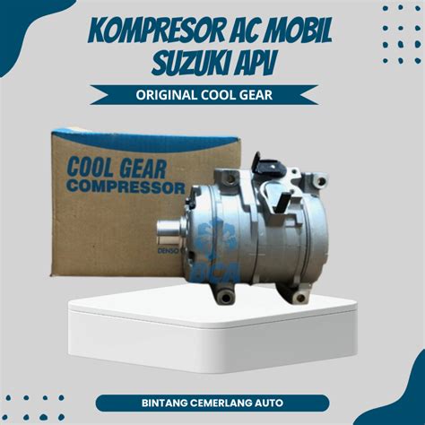 Jual COMPRESSOR KOMPRESOR AC Mobil Suzuki APV ORIGINAL COOL GEAR