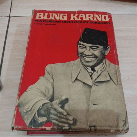 Jual Buku Sejarah Bung Karno Penyambung Lidah Rakyat Cindy Adams