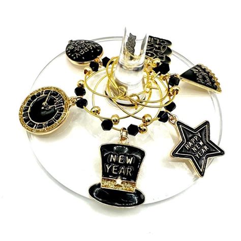 New Years Eve Charms Etsy