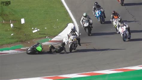 Donington Park Crashes Highlights No Limits Racing Youtube