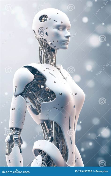 Ai Generated Female Robot Stock Illustrations 1 469 Ai Generated