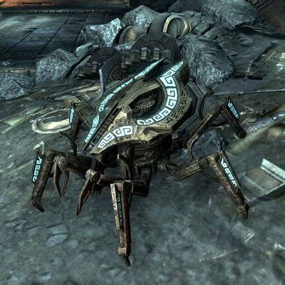 Lore Dwarven Spider The Unofficial Elder Scrolls Pages Uesp