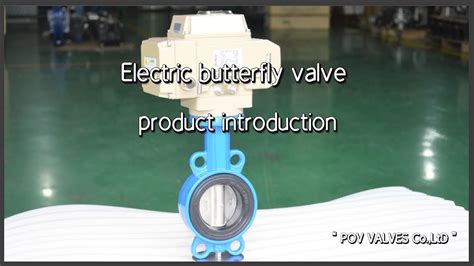 What Is An Electric Butterfly Valve The Basics Explained Povvalve