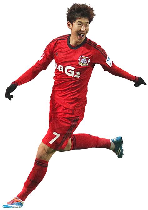 Son Heung Min Football Render Footyrenders