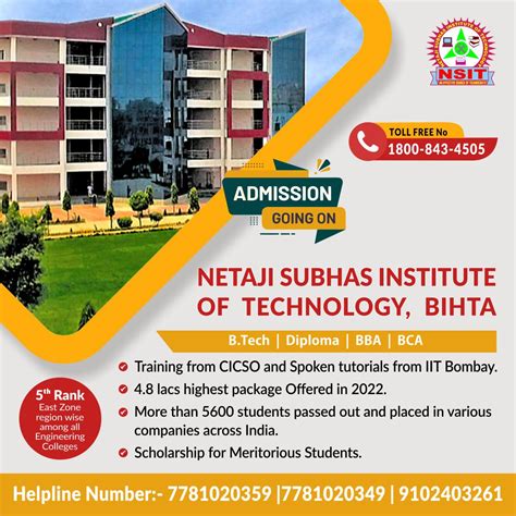 Best Engineering College In Bihar Nsit