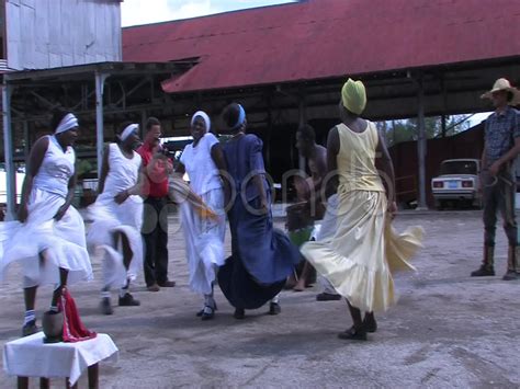 Cuban People Dancing