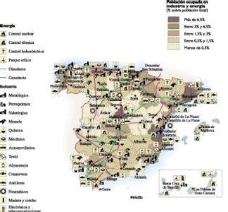 Espana Mapa Econ Mico Netmaps Mapas De Espa A Y Del Mundo