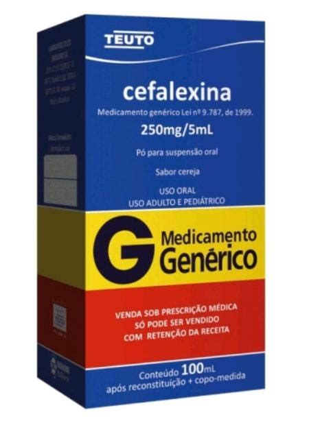 Cefalexina 250mg 5mL suspensão PharmaBull