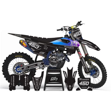 Kit Deco Motocross Husqvarna Dacallabs Blue