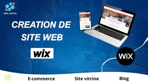 Je Vais Cr Er Votre Site Web Optimis Avec Wix Par Amz Digital