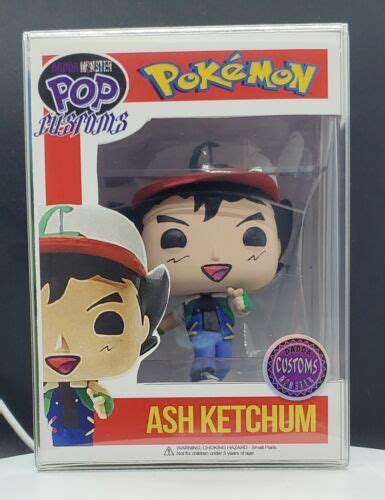 Custom Funko POP Ash Ketchum Pokemon Unique Christmas Gift | #4574014854