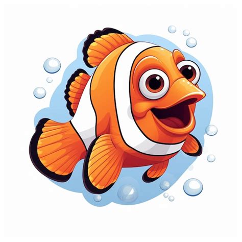 Cute Fish Cartoon Nemo