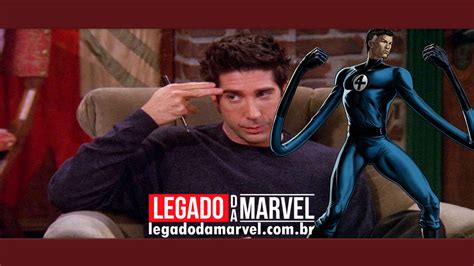 Arte incrível transforma o Ross de Friends no Reed Richards do