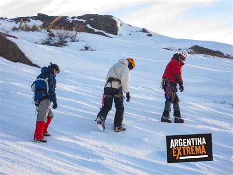 Curso de Iniciación al montañismo invernal Caviahue