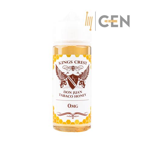 King Crest Don Juan Tabaco Honey 120ml KING CREST CEN ONLINE