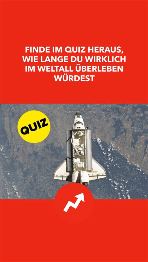 Finde im Quiz heraus wie lange du wirklich im Weltall überleben