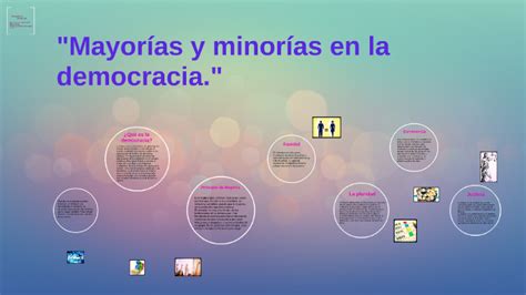 Mayorías y minorías en la democracia by on Prezi