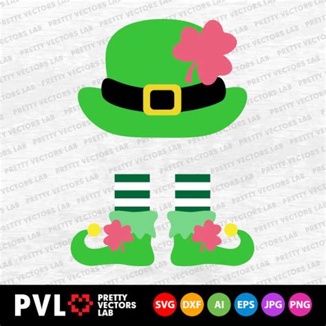 Girl Leprechaun Svg Girls St Patricks Day Svg Monogram Etsy