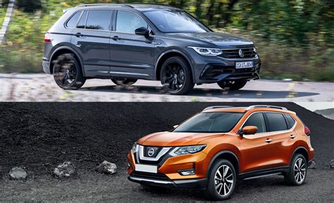 Vw Tiguan Vs Nissan X Trail Suv Showdown Topauto