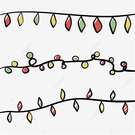 Christmas Fairy Lights Clipart Transparent Background, Christmas Lights ...