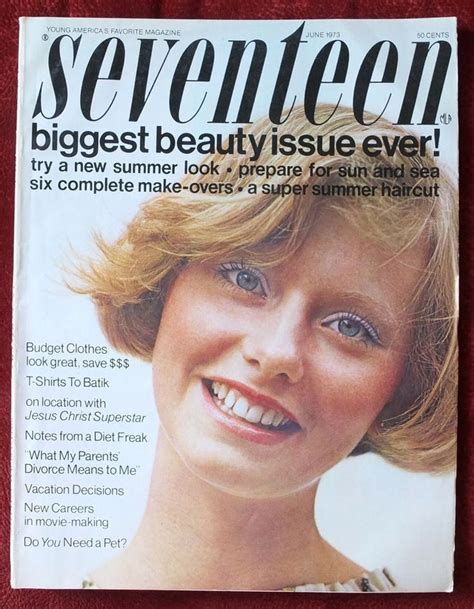 Pin On Favorite Seventeen Magazine Covers 1970 2000