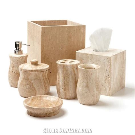 Beige Bathroom Accessories Set – Everything Bathroom