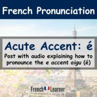 French Pronunciation | FrenchLearner