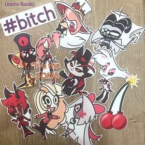 Hazbin Hotel Stickers Etsy