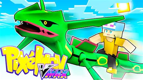 Ho Catturato Il Leggendario Rayquaza Minecraft Ita Pixelmon Vmax