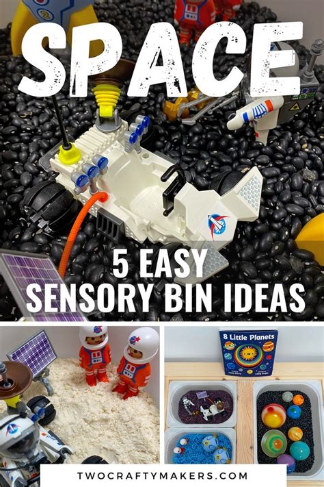 Space Sensory Bin Inspiration