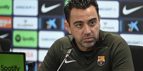 Rueda De Prensa De Xavi En Directo La Ltima Hora Del Fc Barcelona