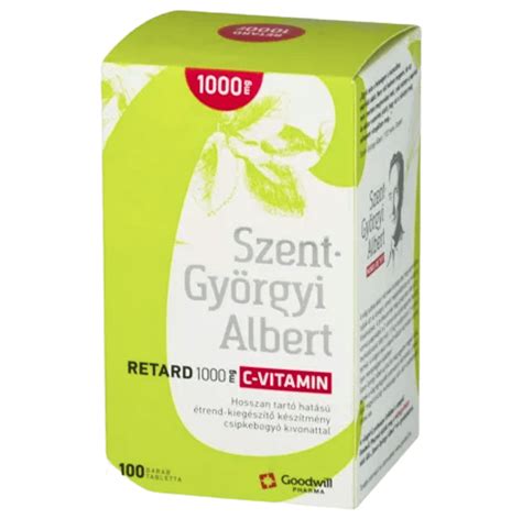 Szent Gy Rgyi Albert C Vitamin Mg Retard Tabletta Db Avokado