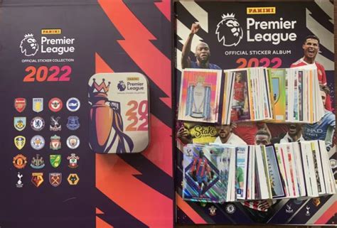 Panini Premier League 2022 Official Collection Stickers Any 10 For £3