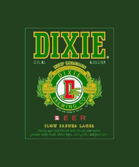 DIXIE BEER LOGO Classic Painting by Zoe Brown