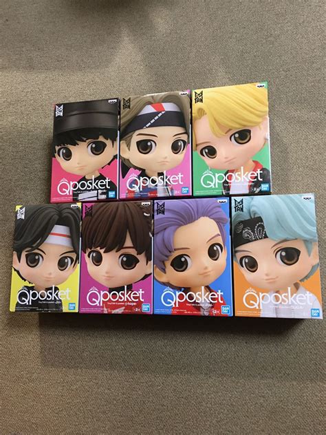 Qposket tinytan Bカラー 全7種セット jimin jung kook v bts tiny tan 芸能人タレント 売買