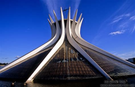 Brasil Brasíliathe Catedral Metropolitana In Brasilia By Architect