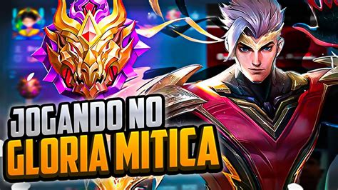 JOGANDO NO GLÓRIA MITICA RIFA MOBILE LEGENDS LIVE YouTube