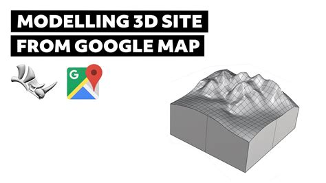 Rhino Beginner Tutorial D Site Modelling Topography From Google Map