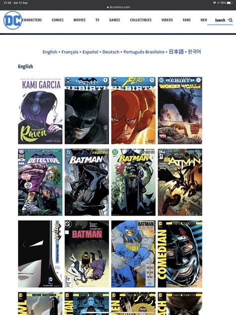 Where To Read Dc Comics Online For Free