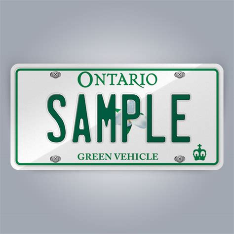 Ontario License Plate Replica, reflective, non-reflective, new and legacy