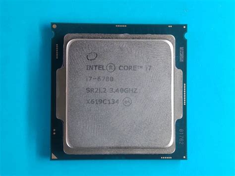 Yahooオークション Intel Core I7 6700 動作未確認 動作品から抜き