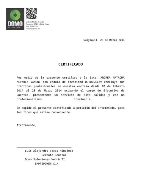 Docx Certificado De Trabajo Dokumen Tips