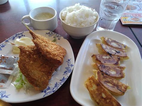 アジフライと餃子です♪ かず♬さんのフォト 趣味人倶楽部（しゅみーとくらぶ）