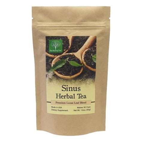 Sinus Herbal Tea By The Healing Tree Musely