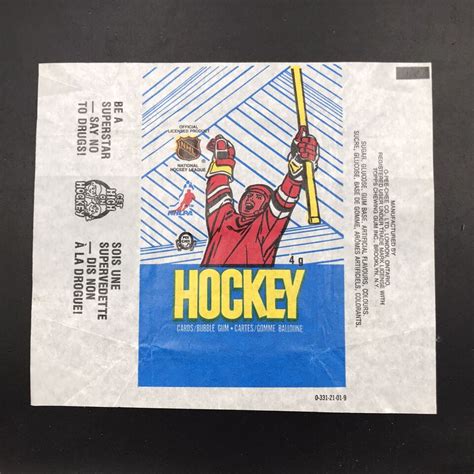 Lot Of Fifteen Opc O Pee Chee Nhl Hockey Wax Pack Wrappers