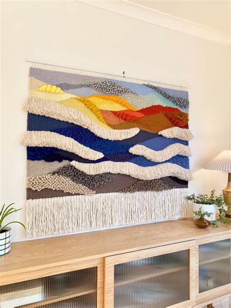 Extra Large Handwoven Wall Art Weaving Wall Hanging Tapestry Abstract