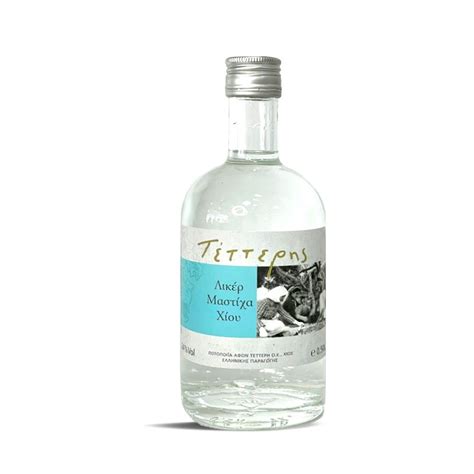 Tetteris Traditional Mastic Liqueur From Chios 500ml ΜΥΡΟΒΟΛΟΣ ΧΙΟΣ